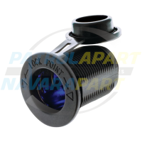 Cigarette Lighter Power Accessory Socket with Blue LED Flush Mount - Hulk 4x4