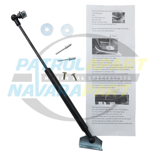 Rear Barn Door Gas Strut - Nissan Patrol GU Y61 Small Barn Door